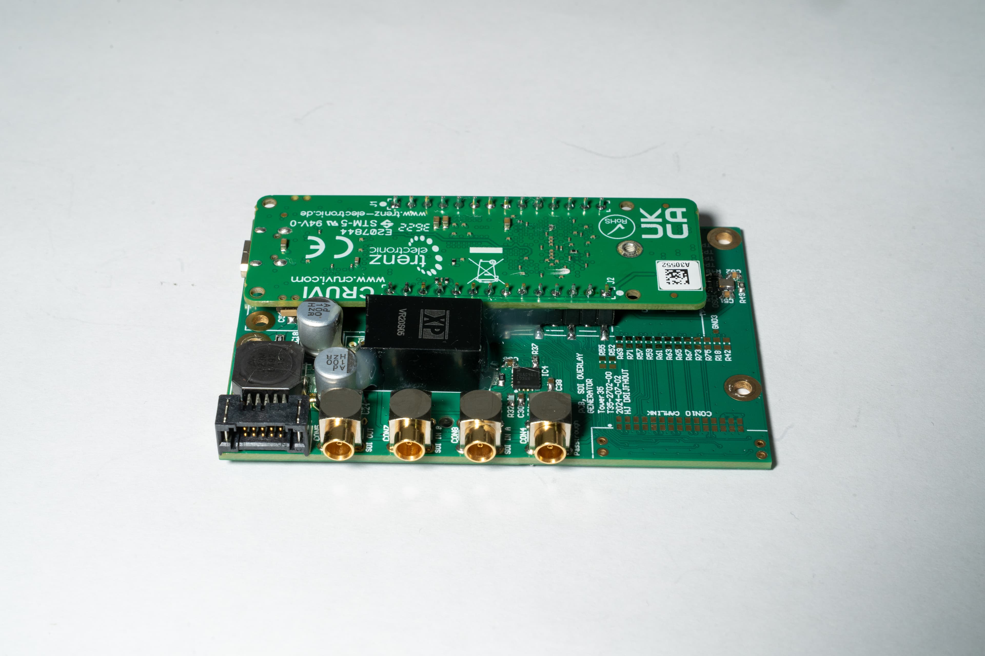 Video processor unit, connector detail